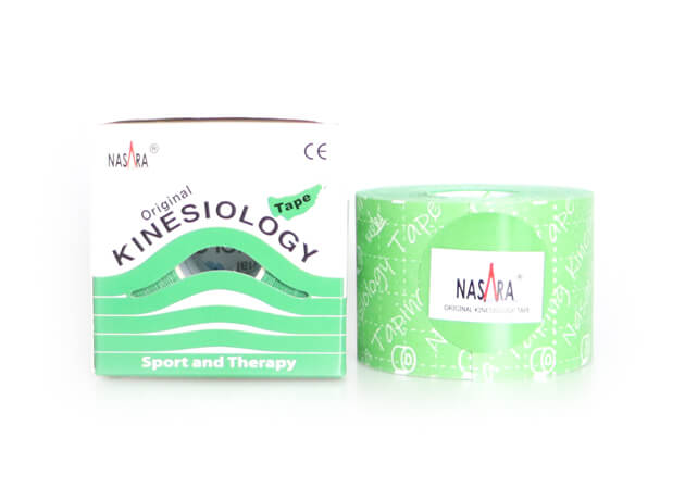 Bandă kinesiologică Nasara 5cm x 5m #16480