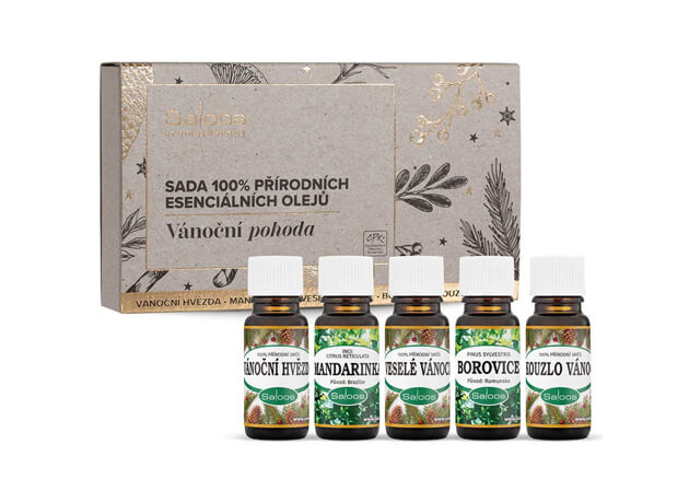 Bunăstare de Crăciun - Set de uleiuri esențiale 100% naturale #16726
