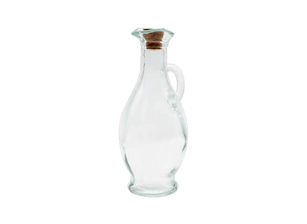 Carafă de sticlă cu dop de plută 210ml