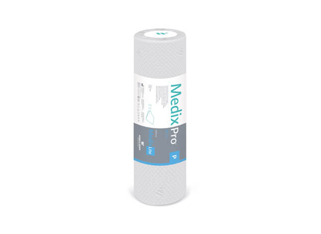 Cearșaf de hârtie MedixPro 50cm x 50m cu perforație #16329