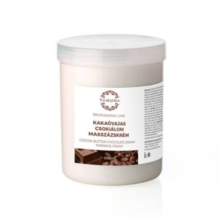 Cremă pentru masaj de ciocolată cu unt de cacao 1000ml #14844