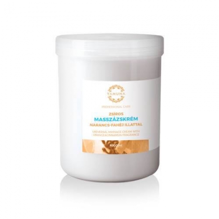 Cremă pentru masaj universal cu aromă de portocală și scorțișoară 1000ml #5171