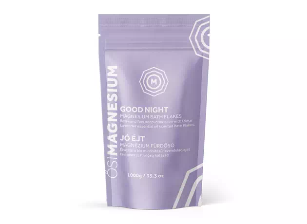 Fulgi de magneziu pentru baie cu ulei de lavandă 1000g #16817