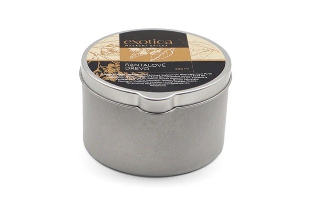 Lumânare de masaj Exotica Lemn de santal 200ml #17135