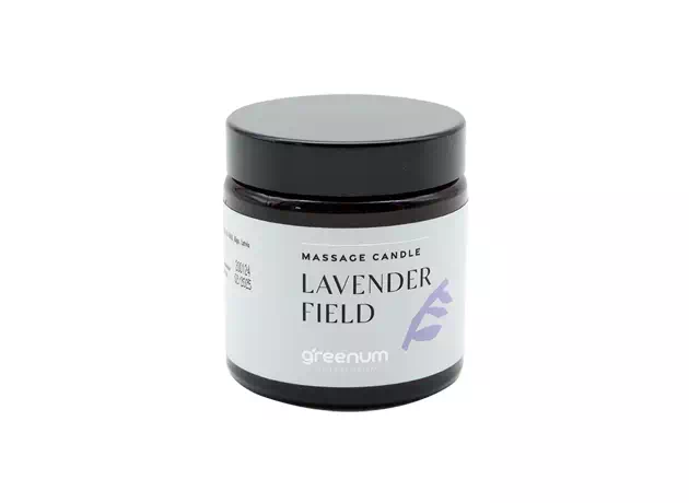 Lumânare de masaj naturală, Lavandă 100ml