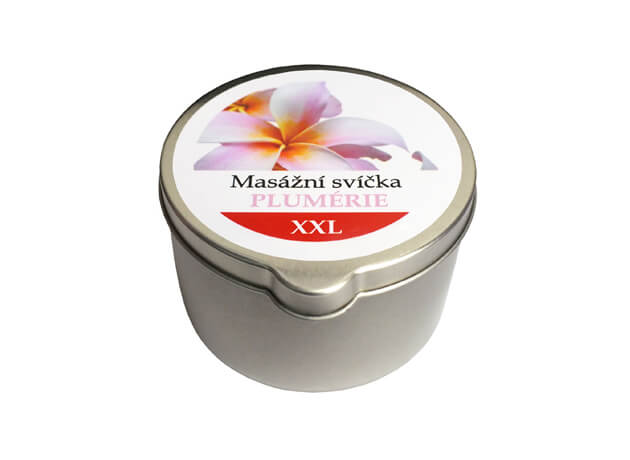 Lumânare pentru masaj, Plumeria 200ml #16209