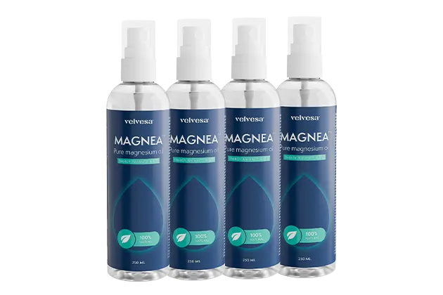 Magnea ulei de magneziu 250ml - velvesa® 3+1 gratuit #17140