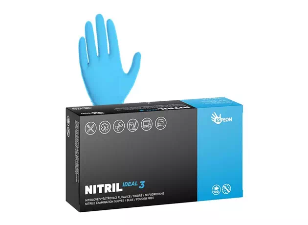 Mănuși de nitril NITRIL IDEAL3 100buc #16828