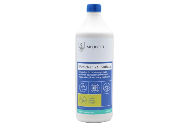 Mediclean 210 Surface Green Tea 1l