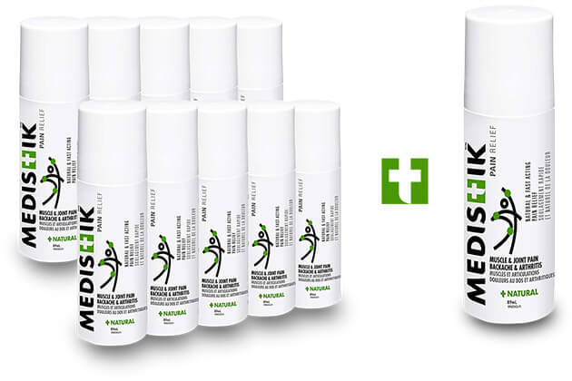 Medistik ICE Roll-on 10 + 1 gratuit #15849