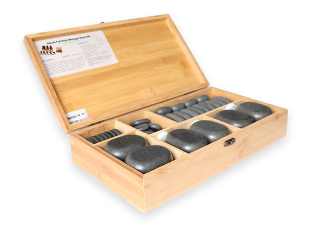 Pietre vulcanice velvesa® Pro 60 buc W #16521