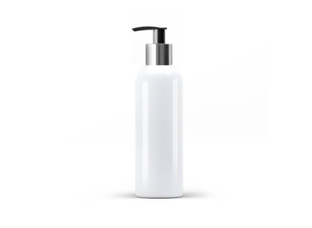 Recipient din plastic cu dozator din aluminiu 300ml
