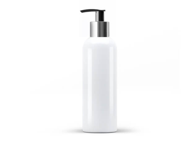 Recipient din plastic cu dozator din aluminiu 500ml #16373