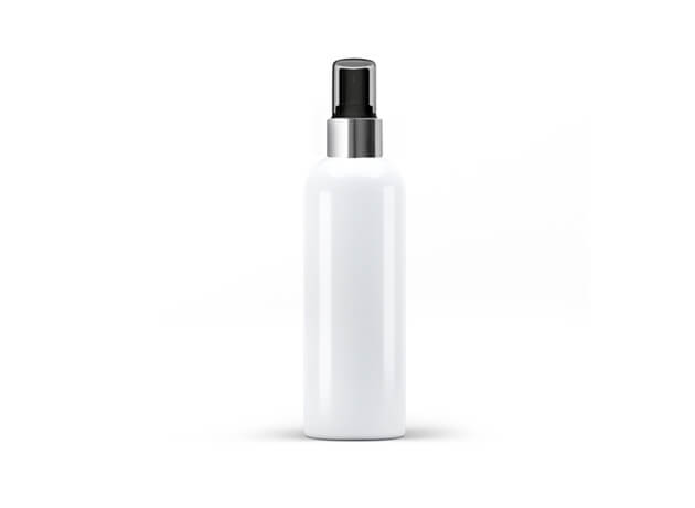 Recipient din plastic cu pulverizator din aluminiu 300ml