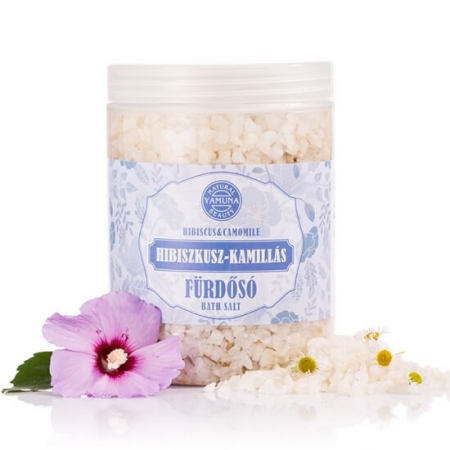 Sare de baie cu aromă de hibiscus-mușețel - 1kg #14992