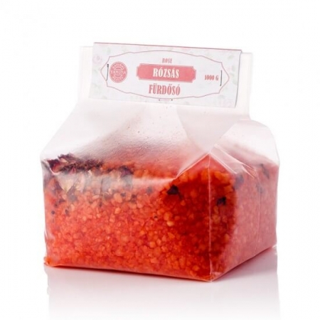 Sare de baie cu aromă de trandafiri 1kg #14994