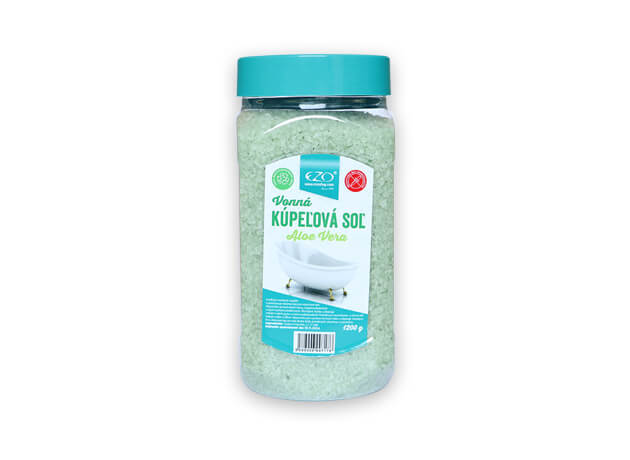 Sare de baie parfumată cu Aloe Vera 1200 g #16380