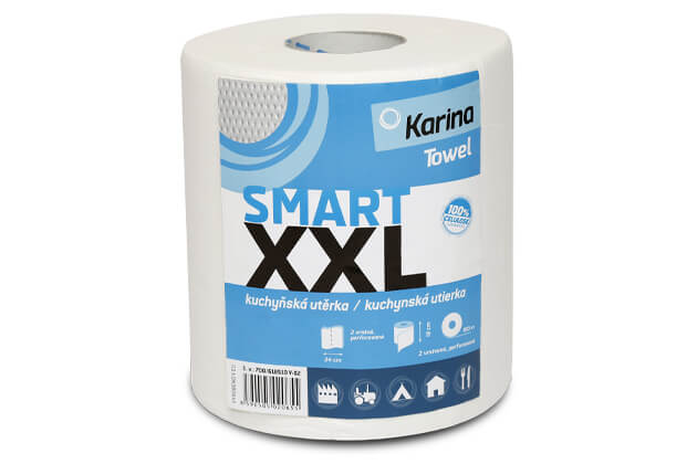 Șervețele de hârtie SMART XXL 2 straturi 100m #15571